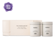 Versi Vitamin Glow Set facial care set including a beige-colored box, a face exfoliant, and a face cleanser, displayed on a clean white background with a purple Dutch Beauty Award badge in the top left corner.